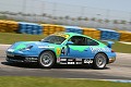 The #41 slides through the track at Homestead. 