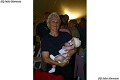 Grandmother Kris Nonnamaker holds Will and Holly's first born, Ian Kurtis Nonnamaker. Ian enjoyed the weekend and said he looked forward to when he could help out on the pit crew.