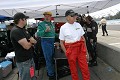 The Sheltons and Joe Nonnamaker watch as the Six Hours of Watkins Glen race continues. 